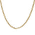 Classic 4mm Gold Cuban Curb Chain Necklace 30 inches