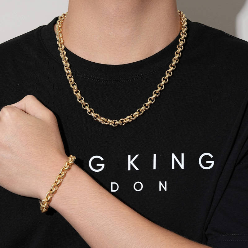 Bling King London, Gold Chains, Gold Bracelets
