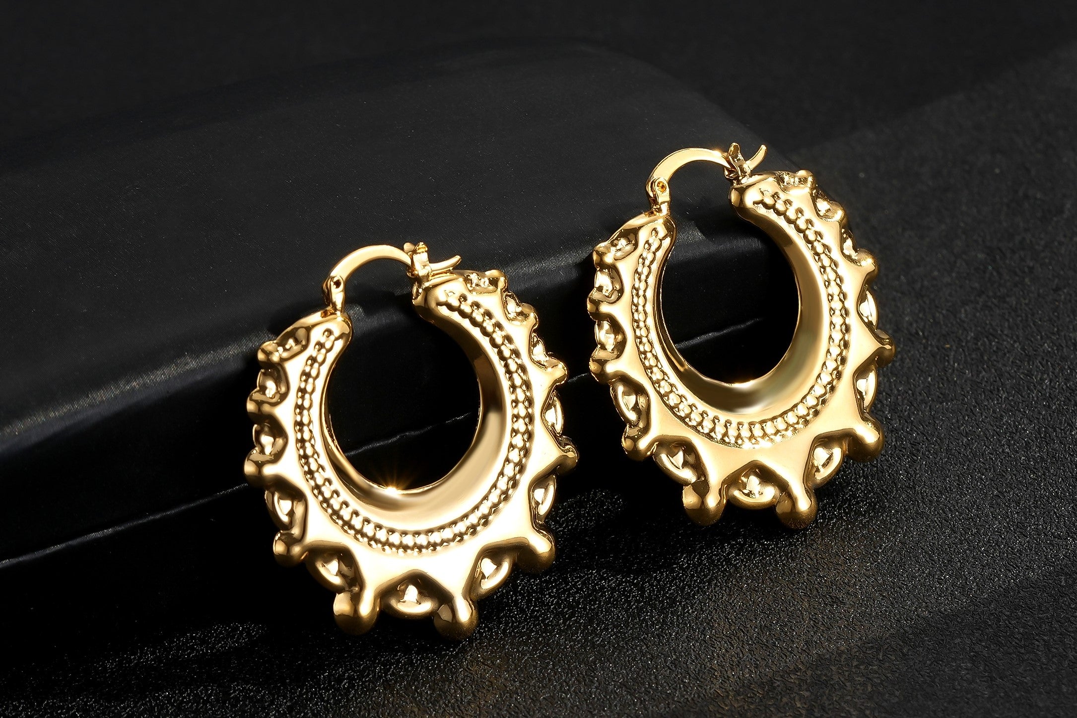 New Round Gypsy Creole Earrings - Available in 20mm &amp; 40mm