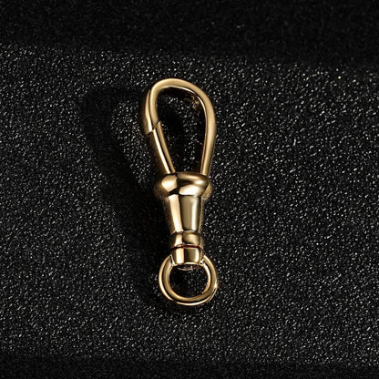 40mm Gold XL Heavy Smooth Albert Clasp - Clasp Only