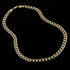 9mm Gold Filled Cuban Link Chain Necklace, 20 Inches Long