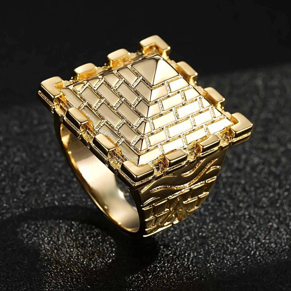 1 Gram Gold Forming Charming Design Premium-grade Quality Ring For Men -  Style A925 – Soni Fashion®