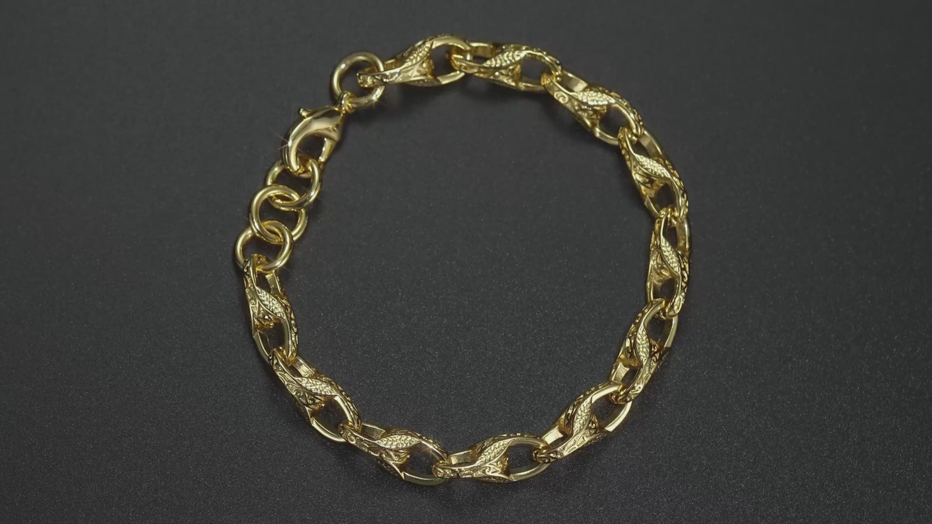 6 inch online 14k gold bracelet