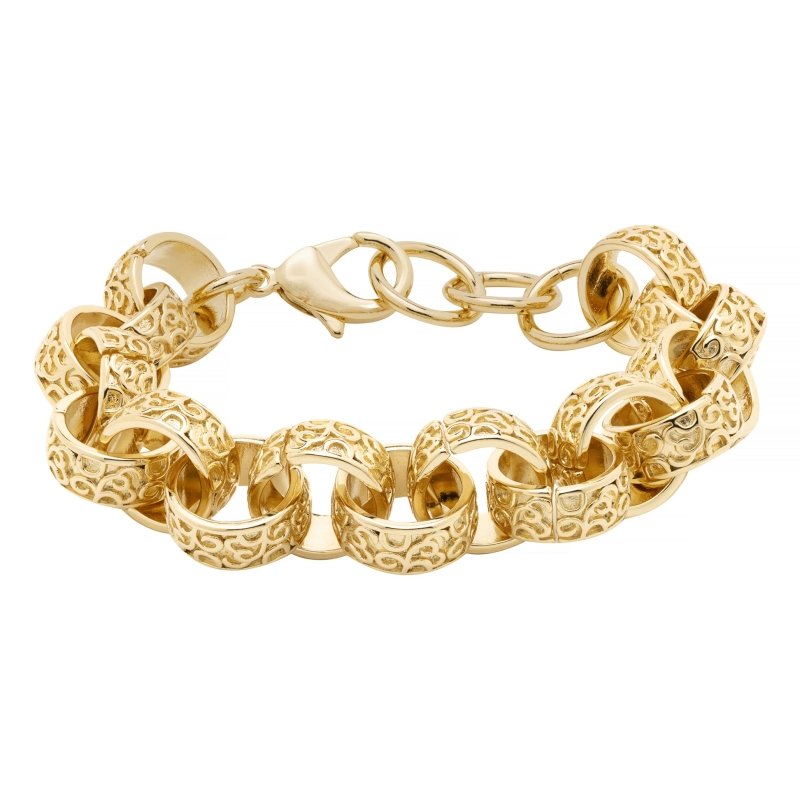 Belcher bracelet sale with diamonds