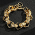 Luxury Gold 20mm Bulldog Belcher Bracelet