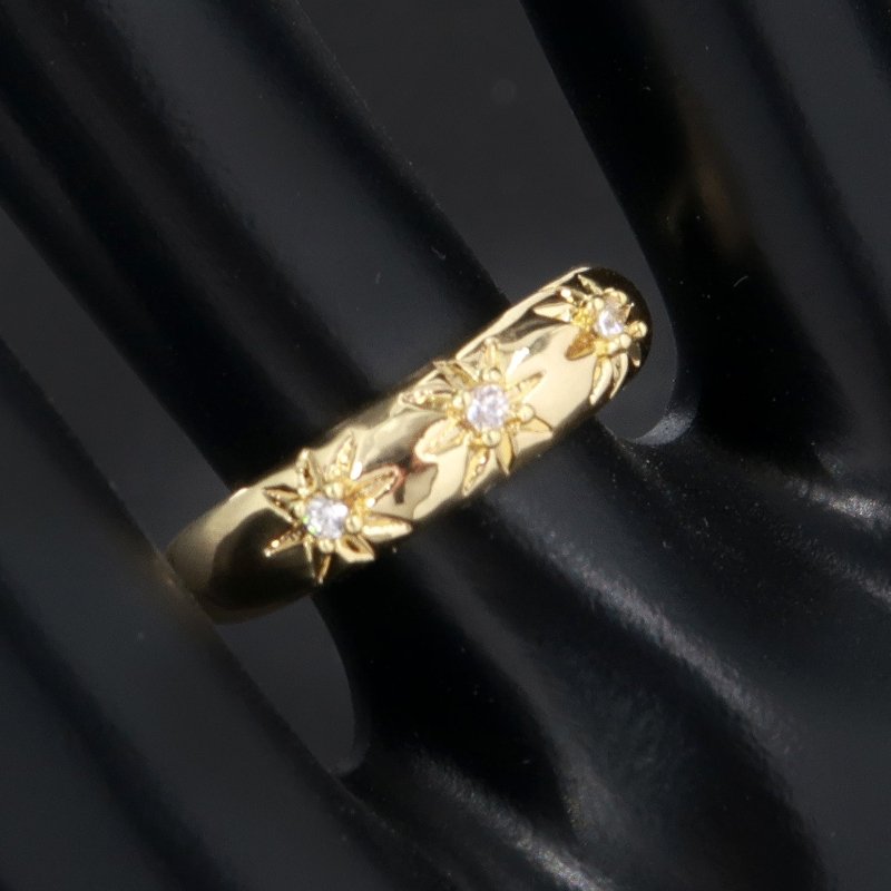 Kids Gold Gypsy Trilogy Ring Victorian