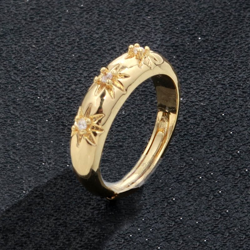 Kids Gold Gypsy Trilogy Ring Victorian