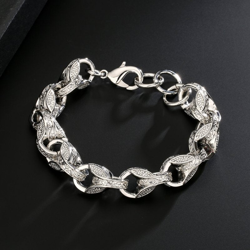 Tulip bracelet store silver